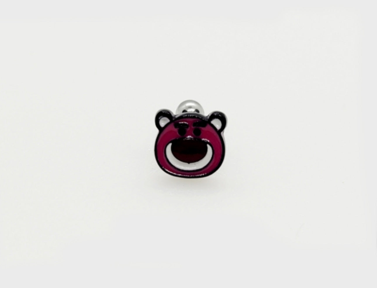 Tsum Tsum-Inspired Barbell Ball Earrings in Lotso, Pooh, Piglet & Hamm | 8TTITTO8