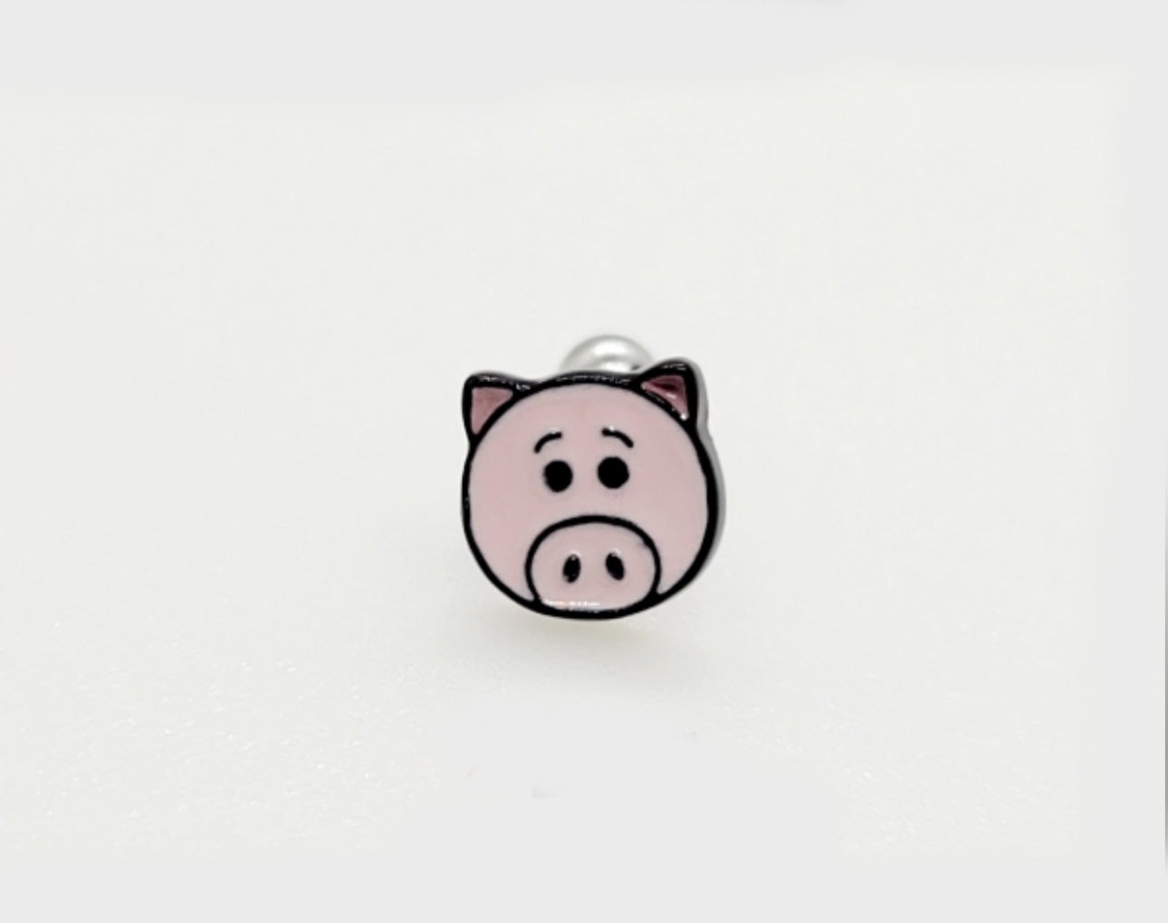 Tsum Tsum-Inspired Barbell Ball Earrings in Lotso, Pooh, Piglet & Hamm | 8TTITTO8