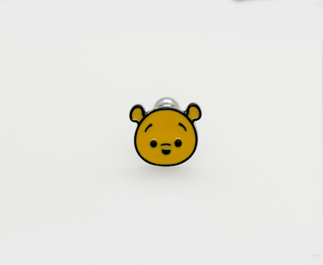 Tsum Tsum-Inspired Barbell Ball Earrings in Lotso, Pooh, Piglet & Hamm | 8TTITTO8