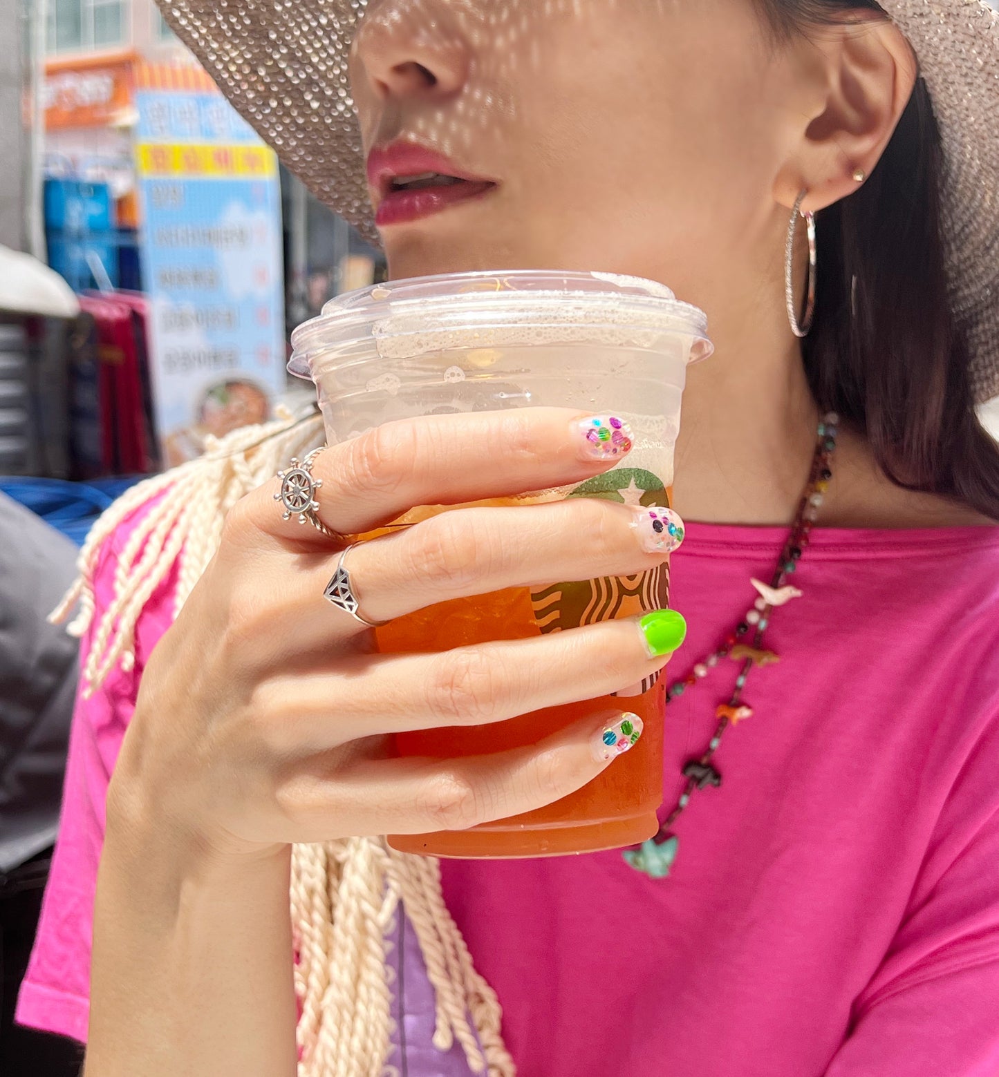 925 Sterling Silver Geometric Diamond Cut-Out Ring - Modern Silver Statement Band US Size 4-13