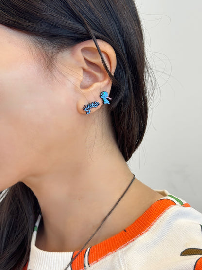 Stitch & Scrump Mismatched Stud Earrings (3 Styles)