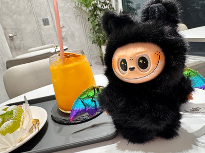 La Bubu-Inspired Monster Keychain, Zimomo Plush Bag Charm,Cute LaBubu doll