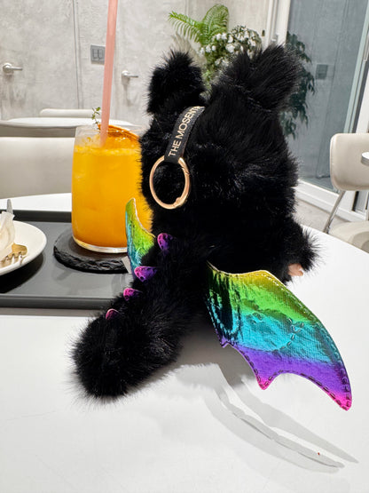 La Bubu-Inspired Monster Keychain, Zimomo Plush Bag Charm,Cute LaBubu doll