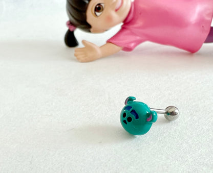 Tsum Tsum Inspired Surgical Steel Cartilage Earrings Handmade Disney Character