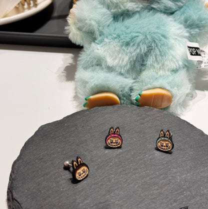 Labubu Bunny Barbell Cartilage Earring - Surgical Steel