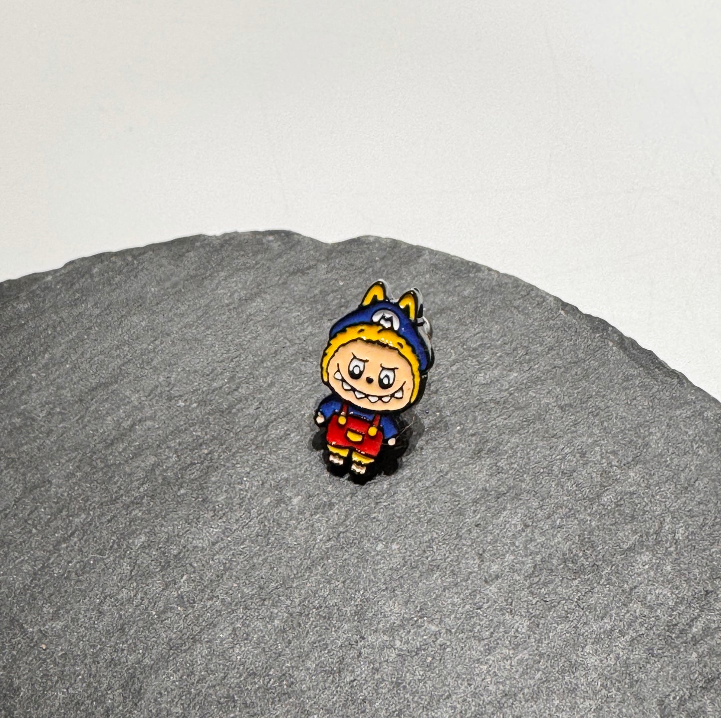 Labubu-Inspired Bunny Barbell Earring Custom Handmade Costume Series