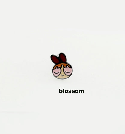 Powerpuff Girls Barbell Stud | Y2K Ear Stack Piercing