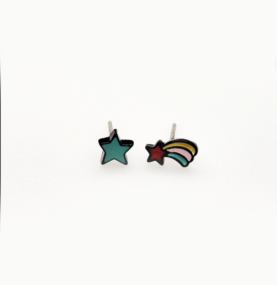 Ponyo Earring Set - Studio Ghibli Inspired Jewelry, 925 Silver