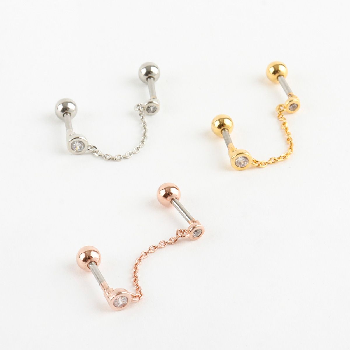 Surgical_steel_double_barbell_earring_with_long_chain_and_CZ_stones