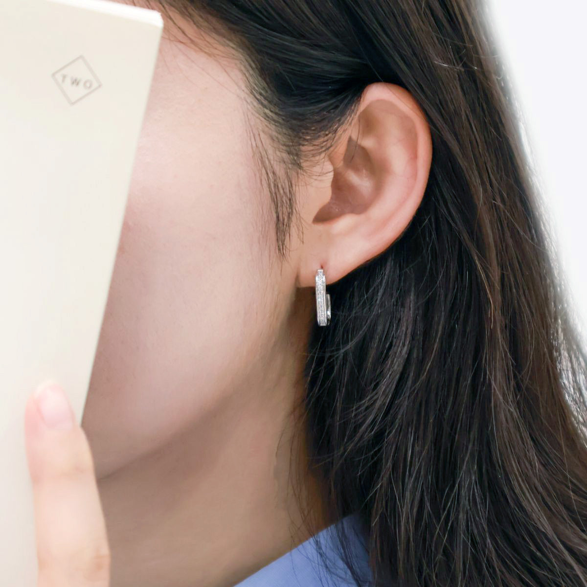 Oval Drop Stud Earrings — Modern Minimal Edge