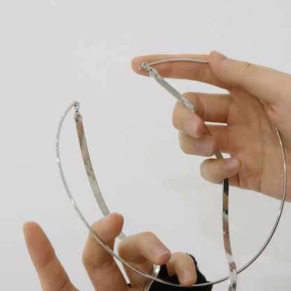 Layered Snake Chain Choker – Minimalist Brass Necklace | 8TTITTO8