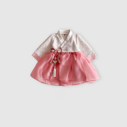 Metal Butterfly Norigae Tassel Charm - Korean Traditional Ornament