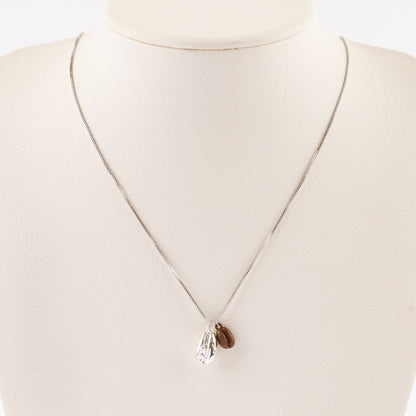 Coffee Bean Pendant Necklace - Barista Inspired Jewelry