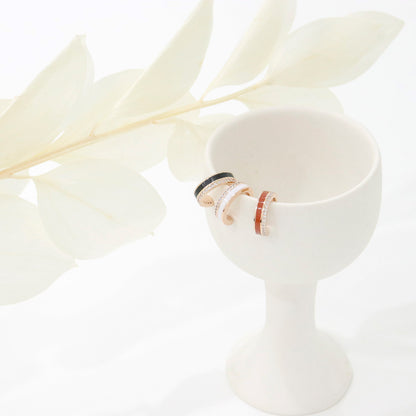 Cubic Zirconia Helix Cuff - Multi Color