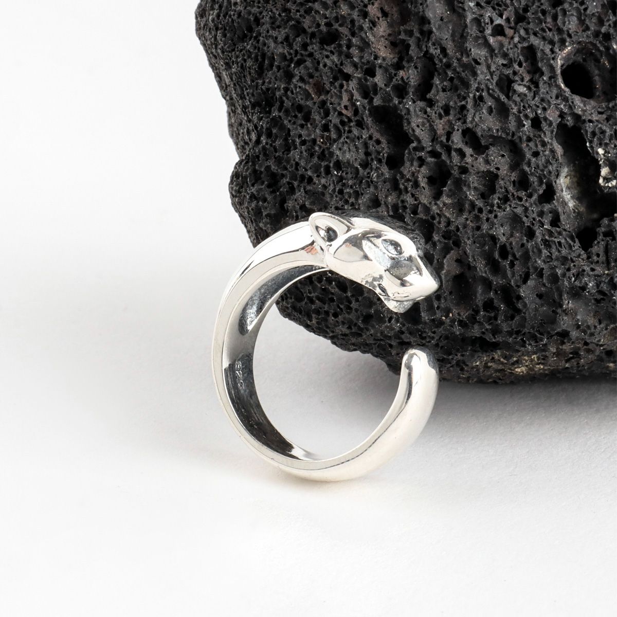 925 Sterling Silver Panther Ring 3.75g Solid Custom Made