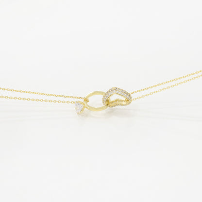 Minimalist Triangle Pendant Chain Bracelet, Delicate Triforce Symbol chram bracelet