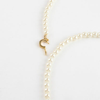 Extra Long Pearl Lariat Necklace – 140cm Wrap Choker, Layered Rope Necklace, Tie-On Versatile Jewelry, Romantic Gift for Her