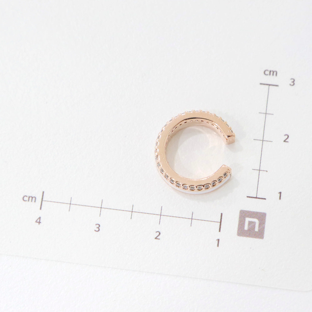 Cubic Zirconia Helix Cuff - Multi Color