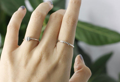 925 Sterling Silver Anatomical Brain Ring – Neuron Ring, Einstein Inspired Science Jewelry