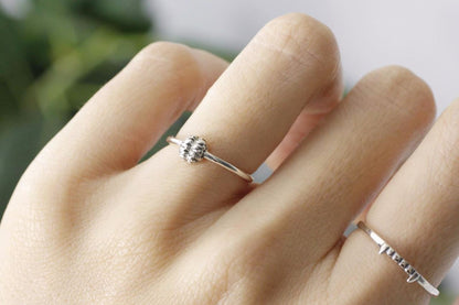 925 Sterling Silver Anatomical Brain Ring – Neuron Ring, Einstein Inspired Science Jewelry