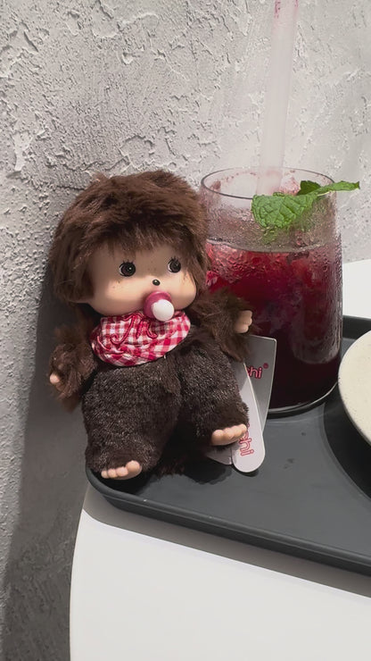 Monchhichi Baby Plush Doll Keychain – Kawaii Soft Bag Charm