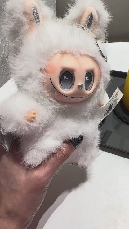 La Bubu-Inspired Monster Keychain, Zimomo Plush Bag Charm,Cute LaBubu doll