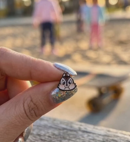 Chip 'n' Dale Barbell Stud | Mom & Daughter Matching Ear Stack
