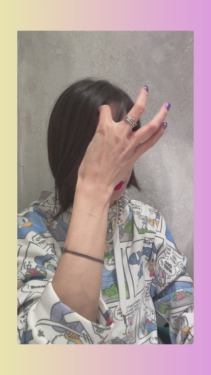 Donald & Mickey Inspired Two-Way Earrings with Silver Post, Handmade in Korea